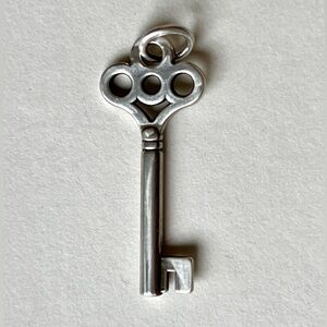 Sterling Silver Key charm